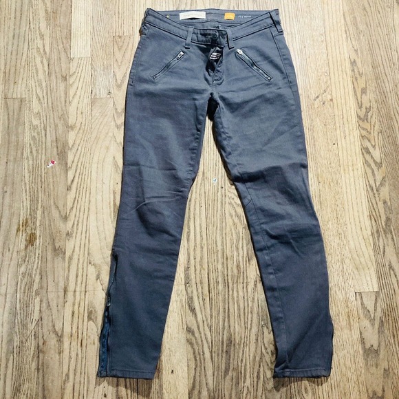 Pilcro And The Letterpress Jeans, Size 29 FY/Serif Zipper Pockets & Legs -AA0027 - Picture 3 of 14